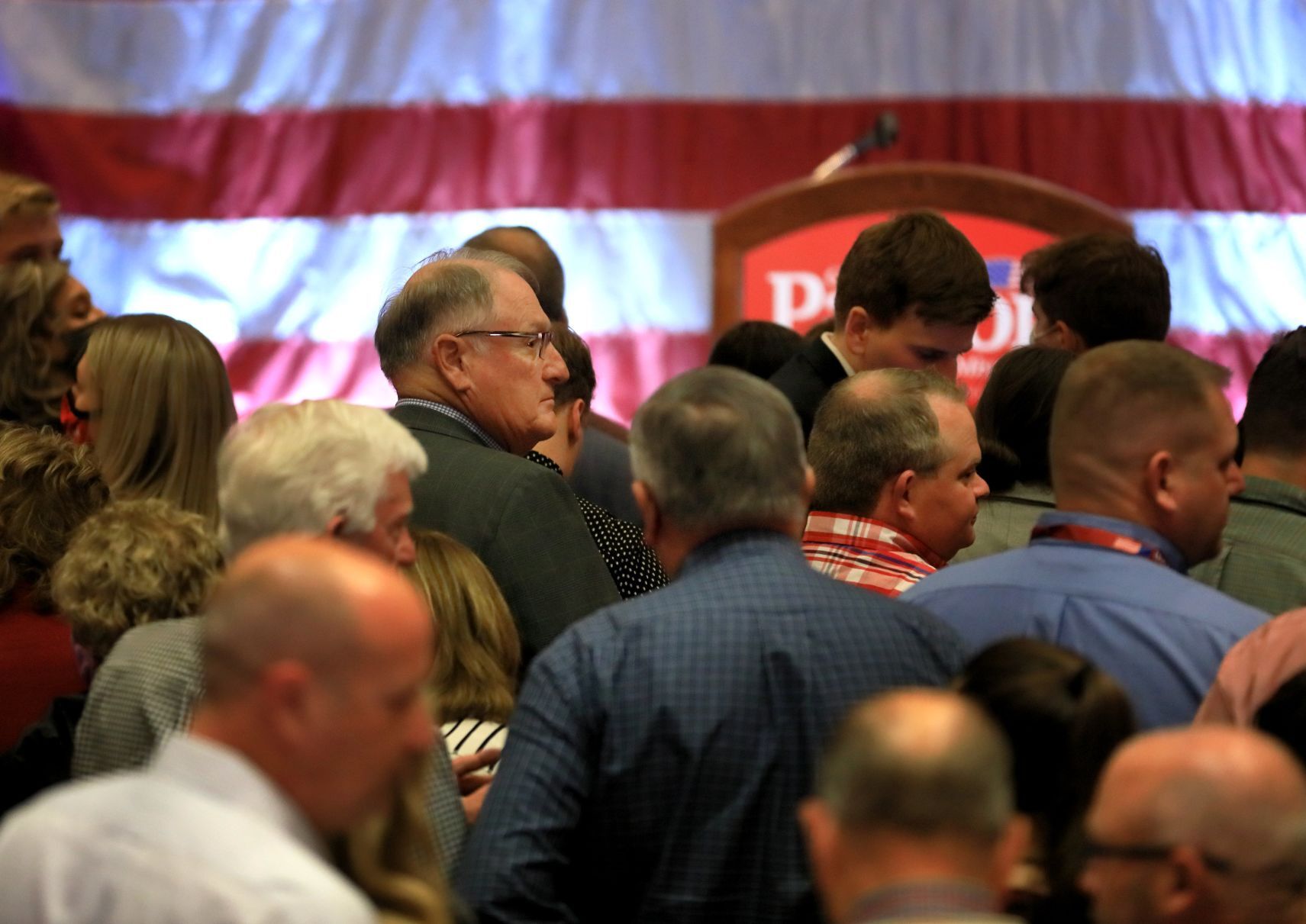 Missouri Gov. Mike Parson 2020 election night